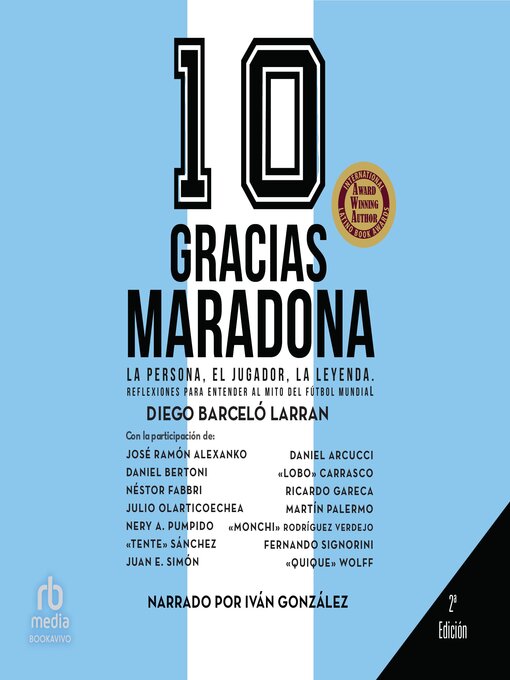 Title details for Gracias Maradona by Diego Barcelo - Available